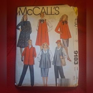McCall's Sewing Pattern 9183 🩶❤️